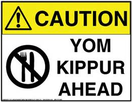 yom kippur- fasting